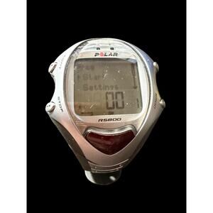 Polar RS800 Sports Watch Fitness Tracker Heart Rate Monitor GPS Compatible Used